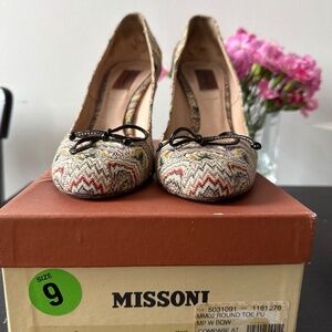 Missoni pumps size 40